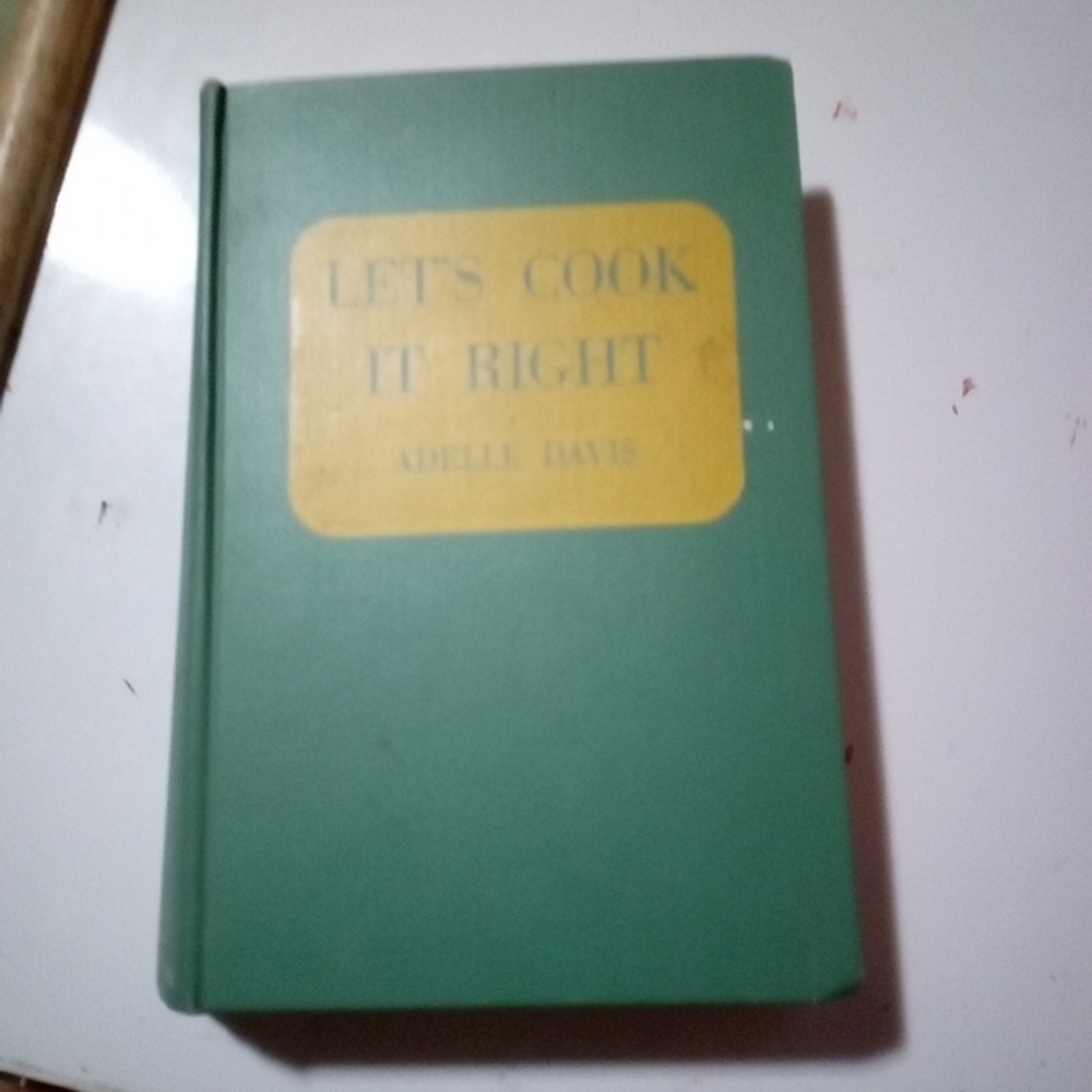 Green Cookbook - Let's Cook It Right